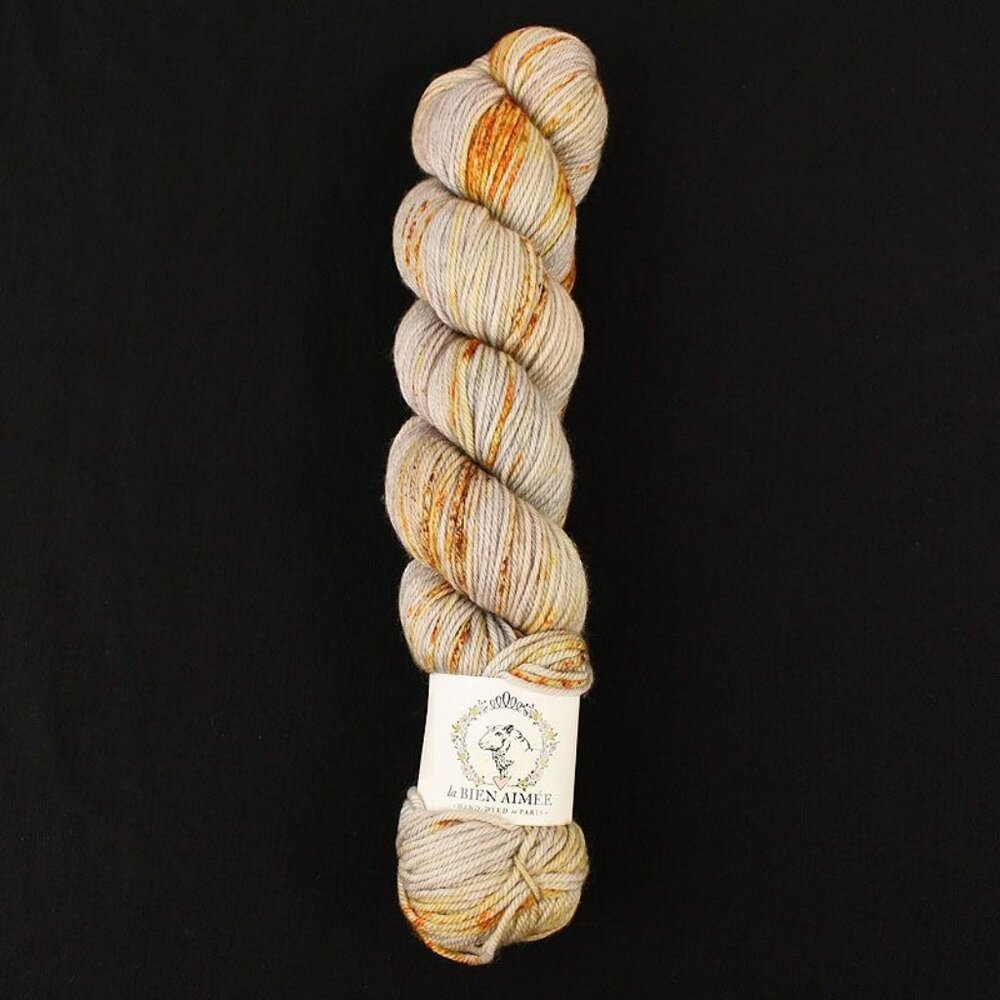 La Bien Aimée Merino DK Yarn Superwash Merino Wool Driftwood Graffiti